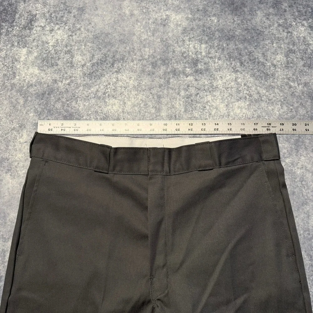 Dickies 874 Original Fit Work Pants Mens 36x32 Gray P874CH2 W34 NWT